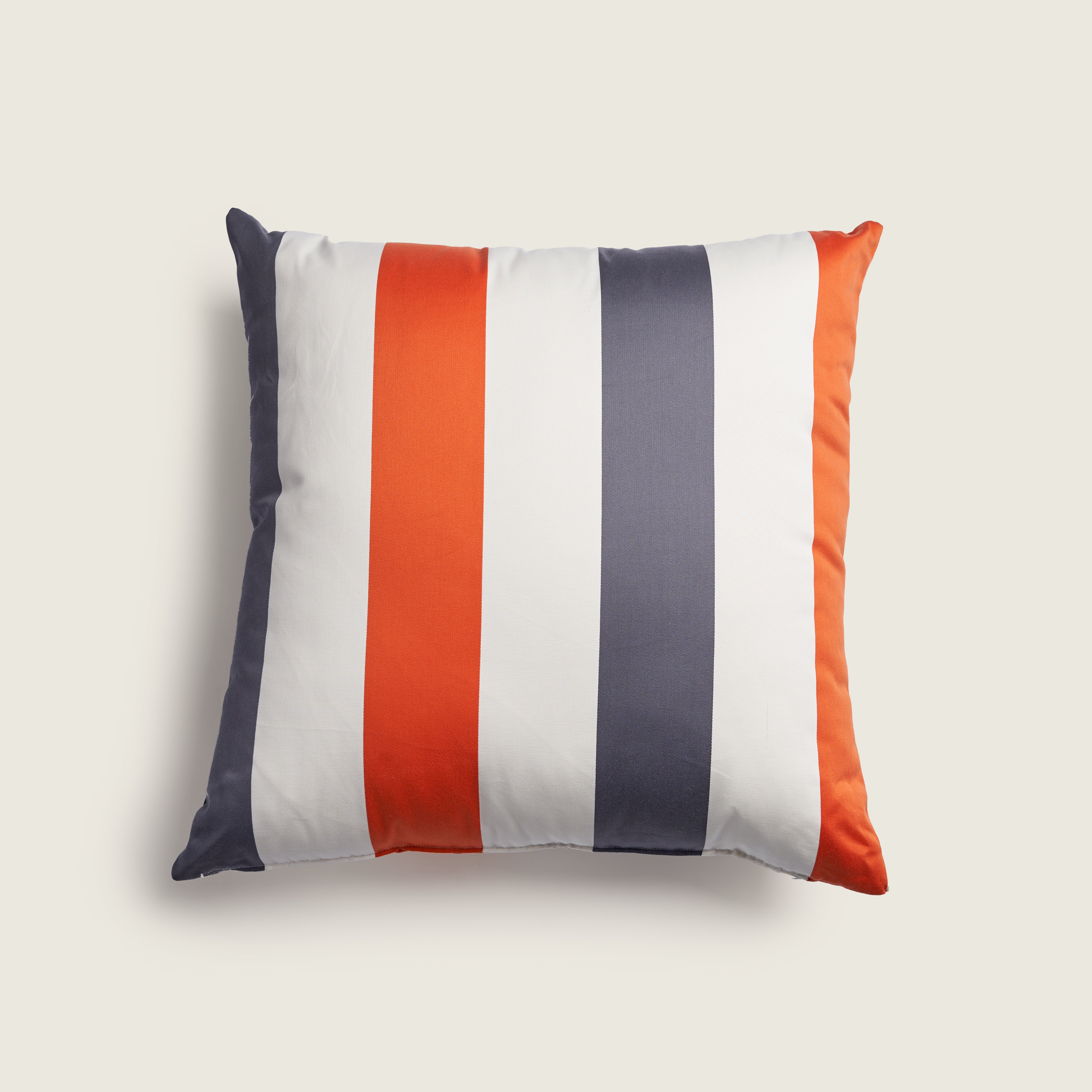 Orange Stripes - Fabric Cushion