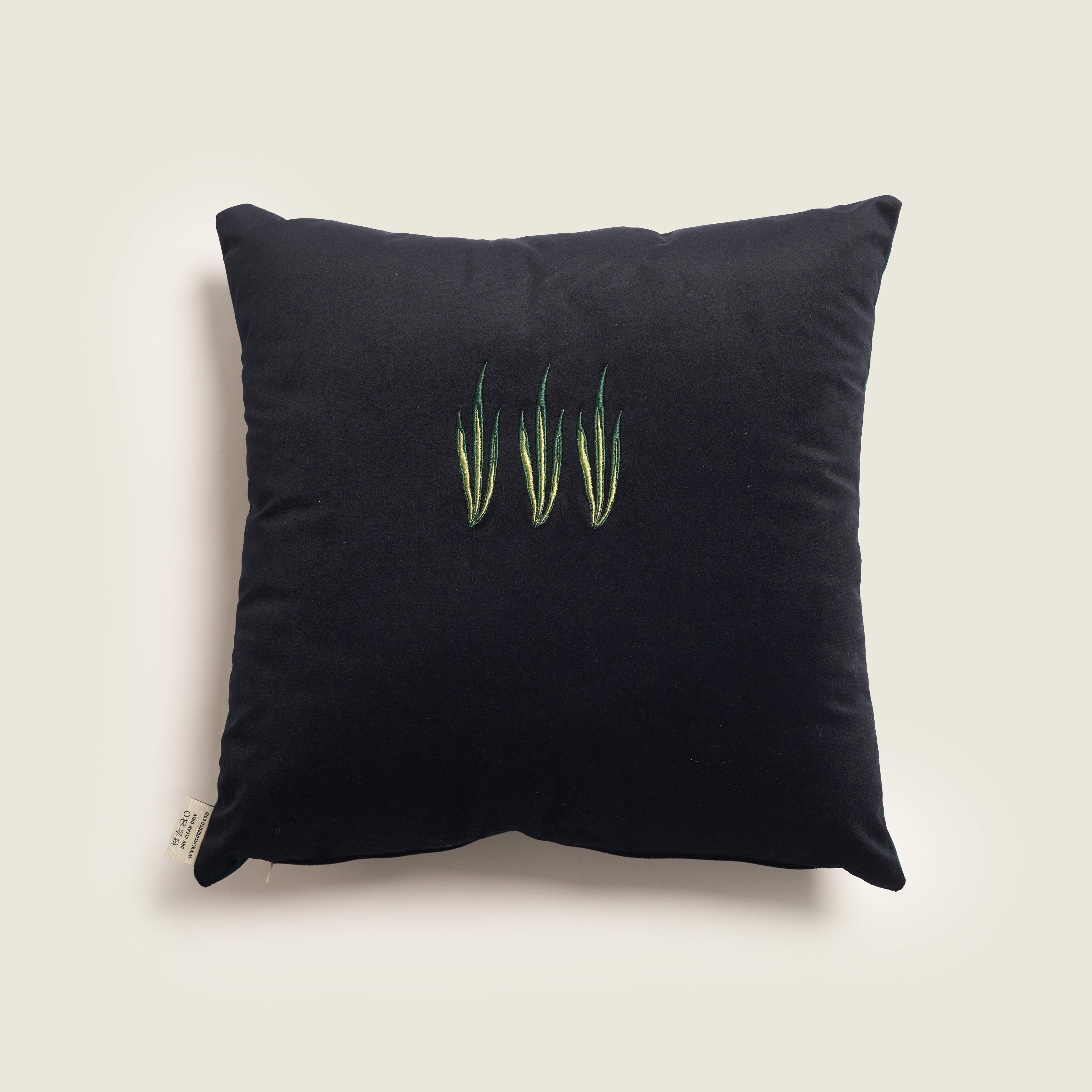 Green Flame Cushion