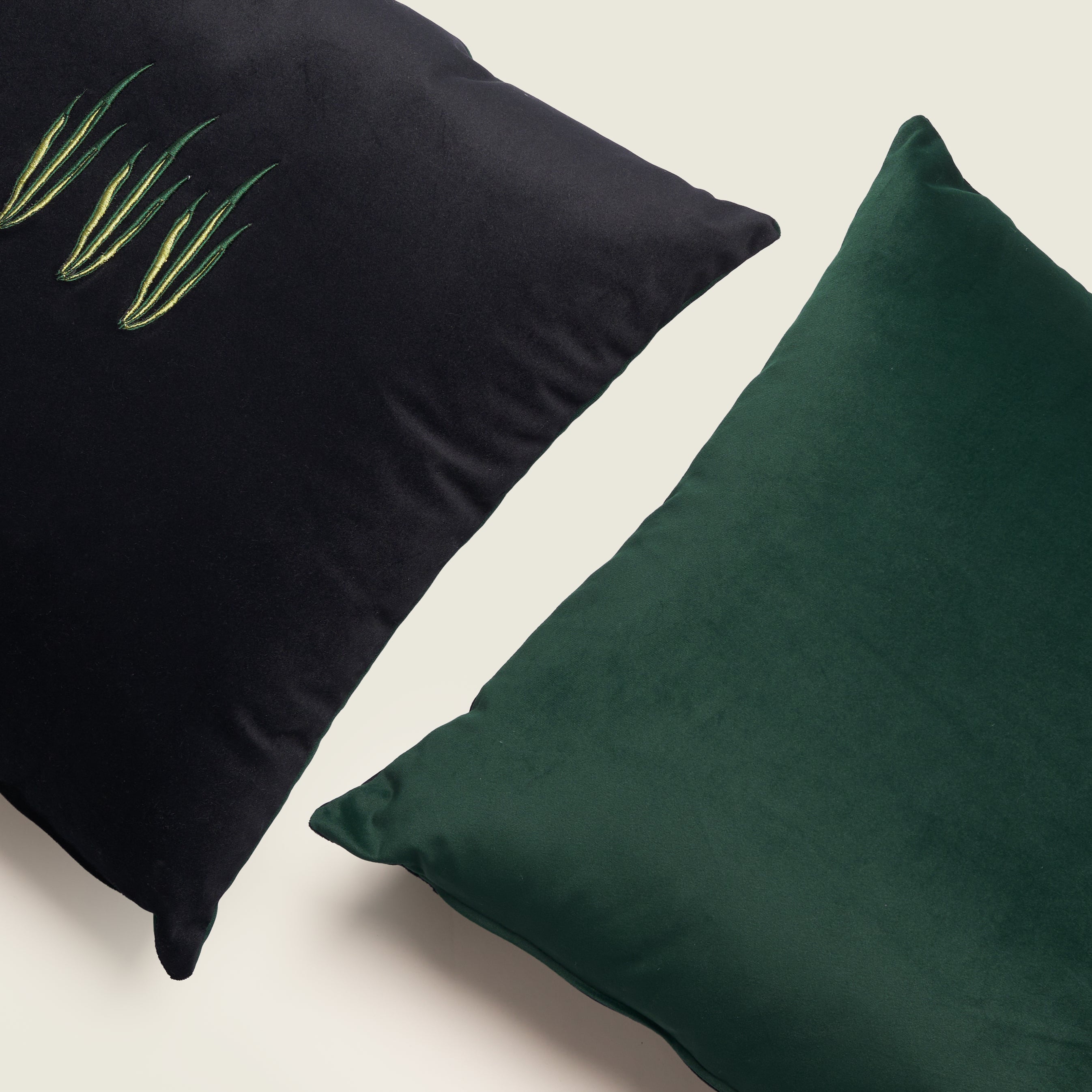 Green Flame Cushion