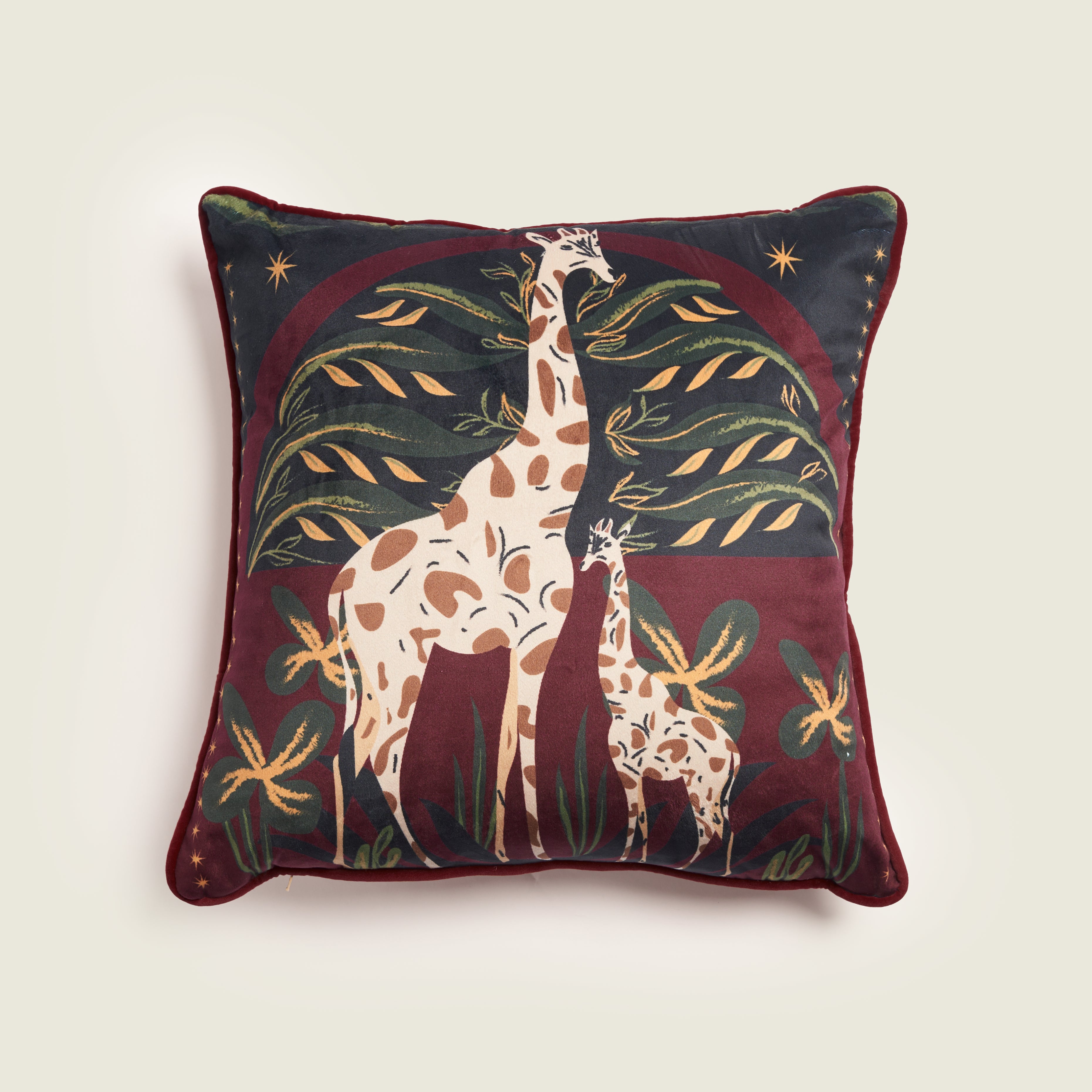 Giraffe Love Cushion