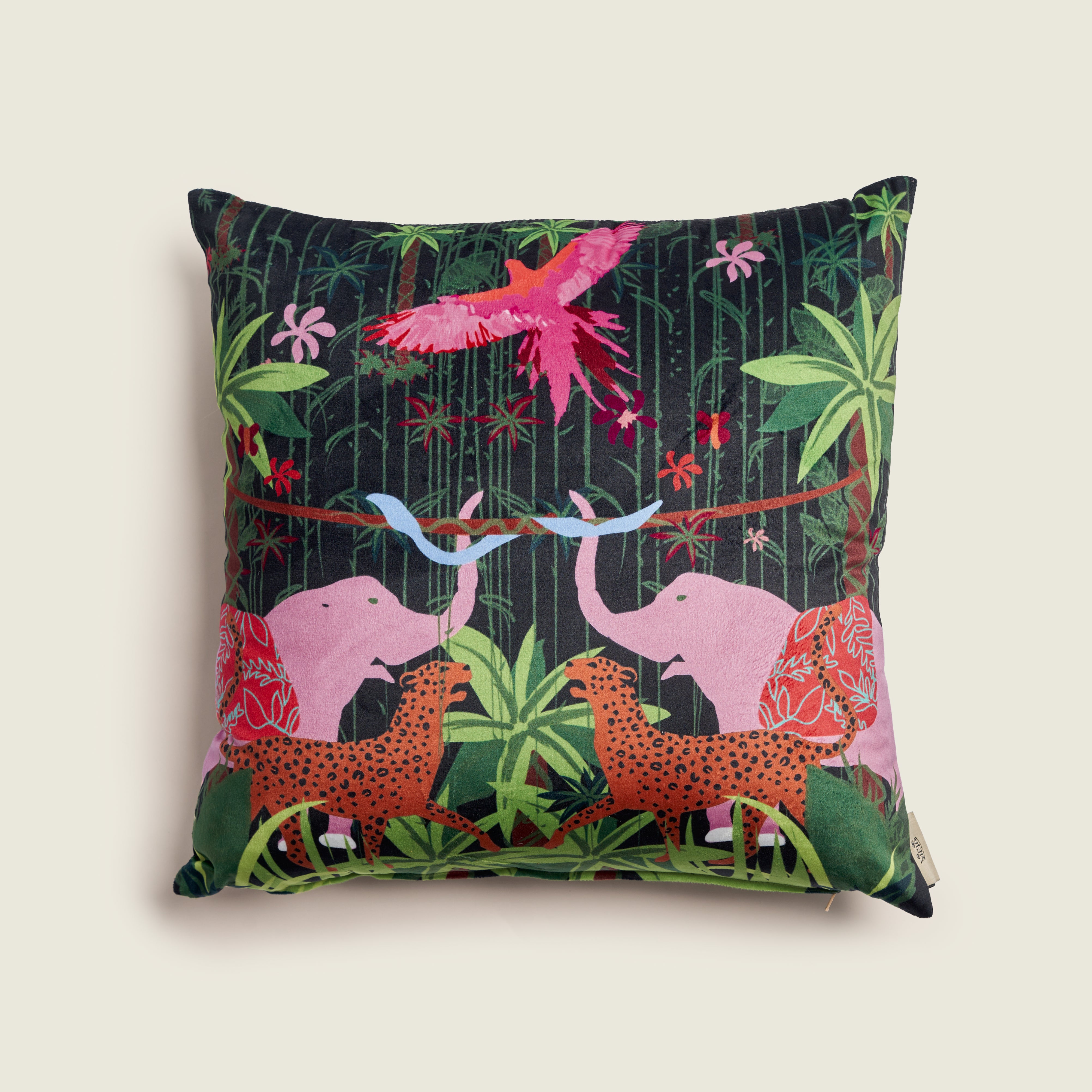 Pink Jungle Cushion