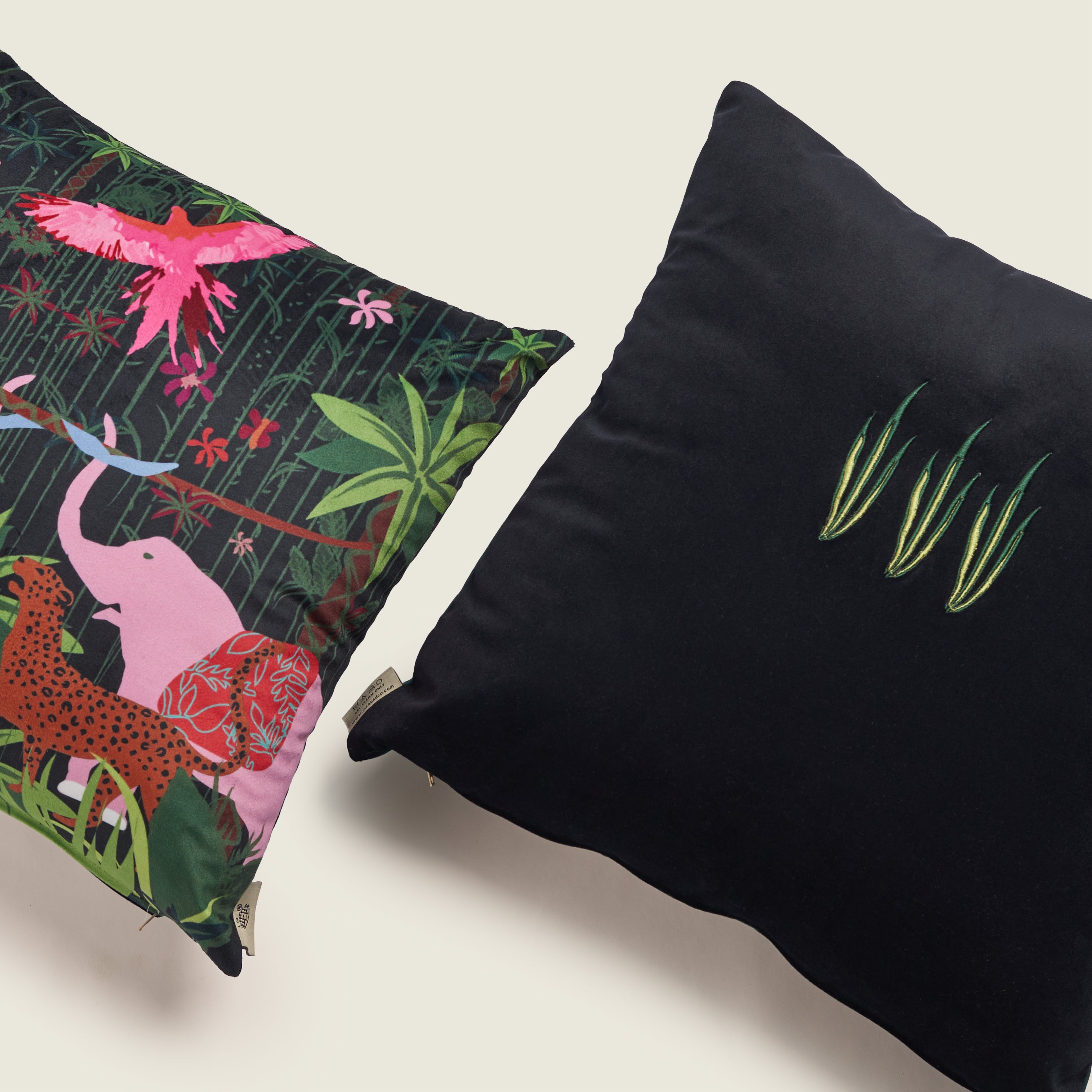 Pink Jungle Cushion