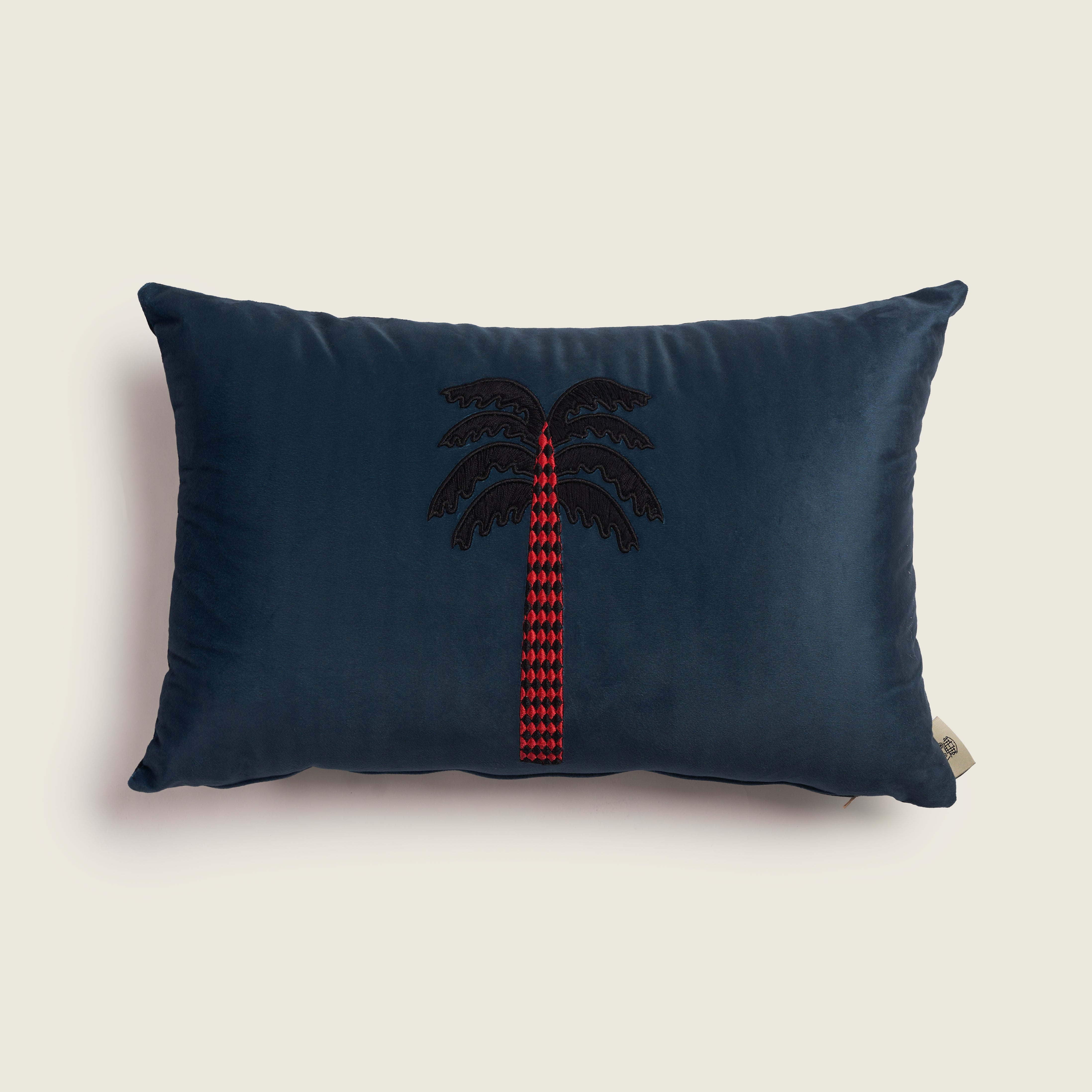 Checkered Palm Cushion