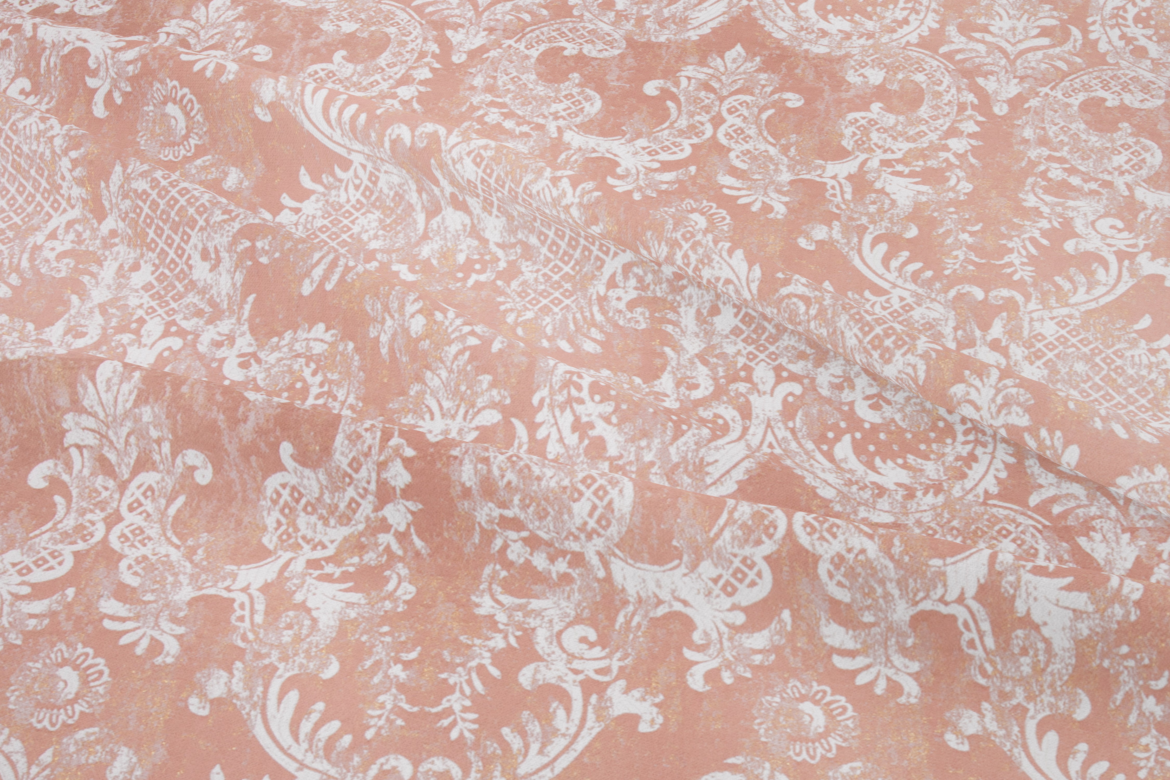 Baroque Nude Gold Fabric